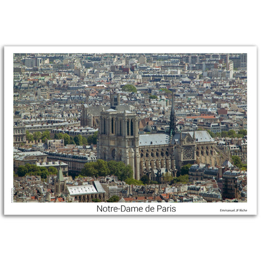 Notre-Dame de Paris - Papier poster Premium Semi-Glossy