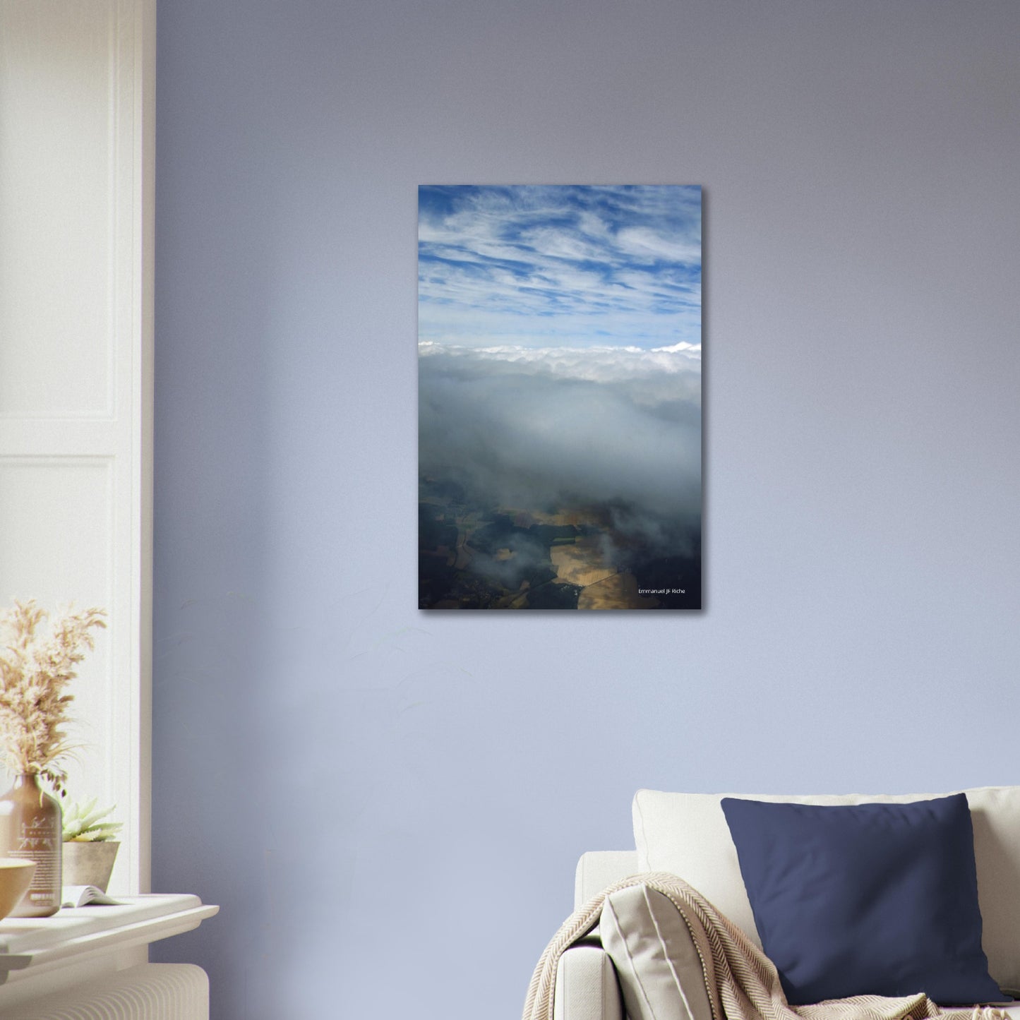 Nuages sur l’Espagne - Impression sur aluminium