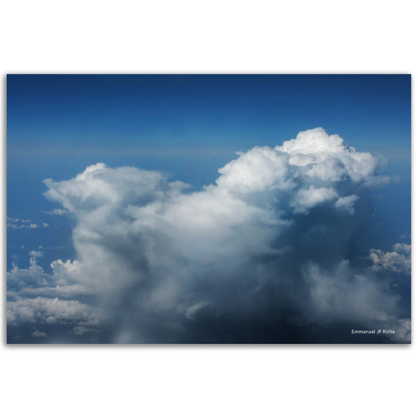 Nuages cumulonimbus - Papier poster Premium Semi-Glossy