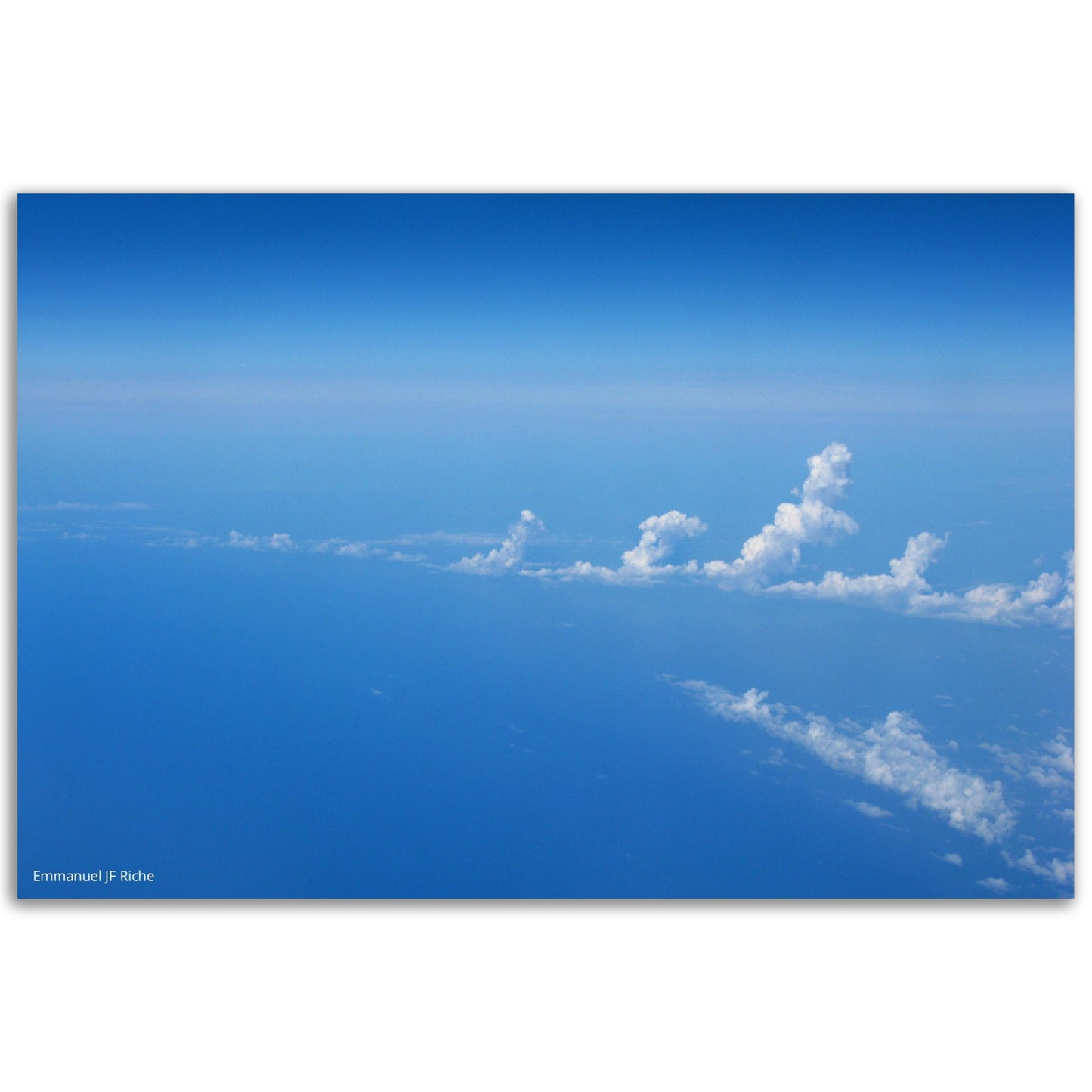 Nuages - Impression sur aluminium