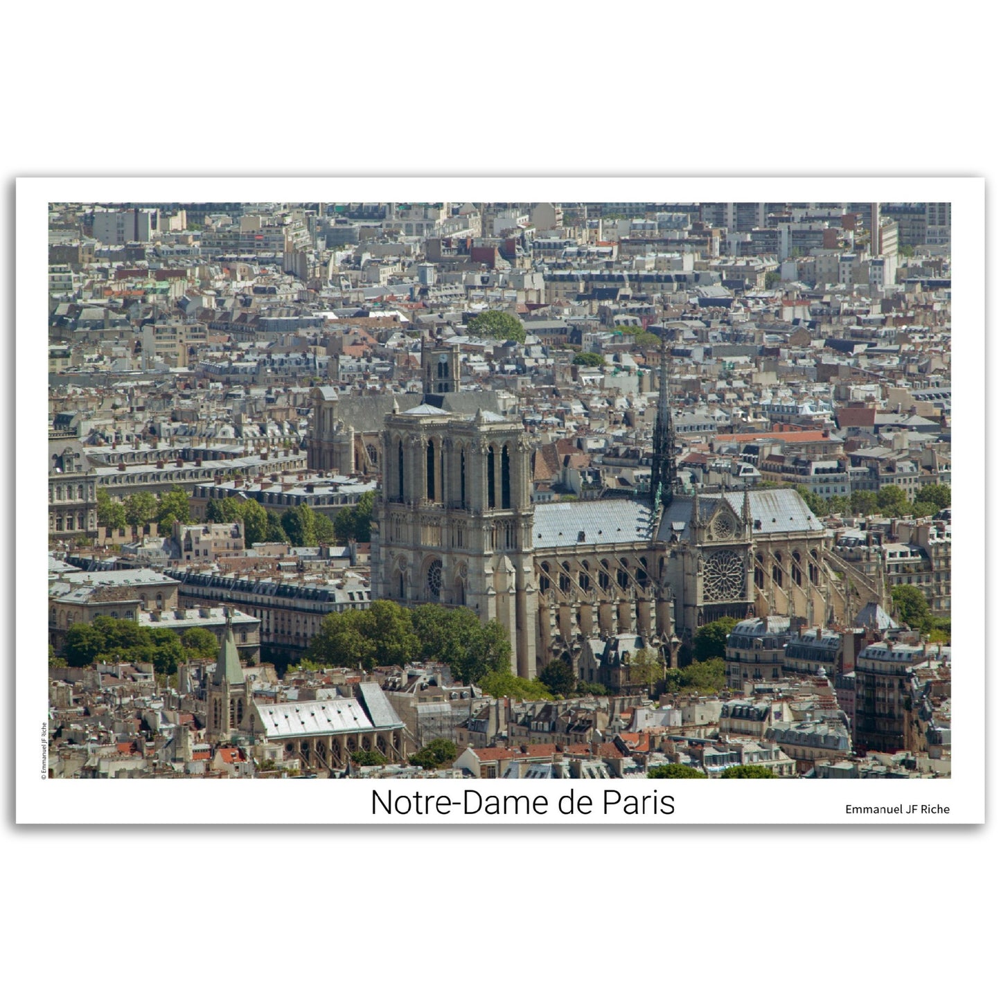 Notre-Dame de Paris - Papier poster Premium Semi-Glossy