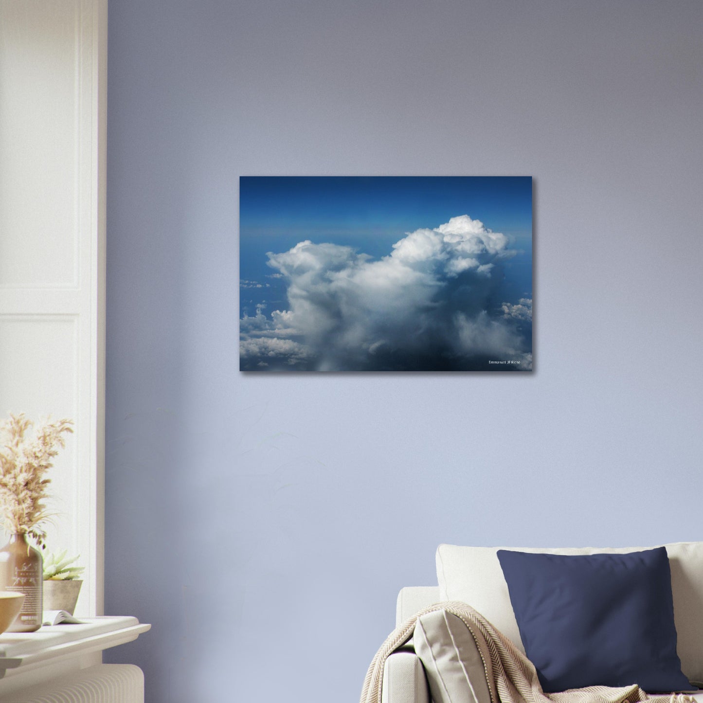 Nuages cumulonimbus - Papier poster Premium Semi-Glossy