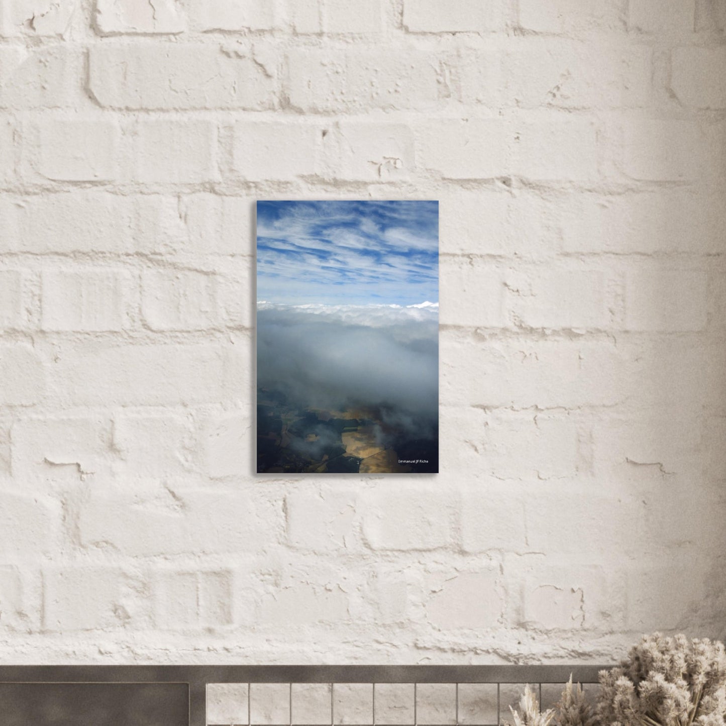 Nuages sur l’Espagne - Impression sur aluminium