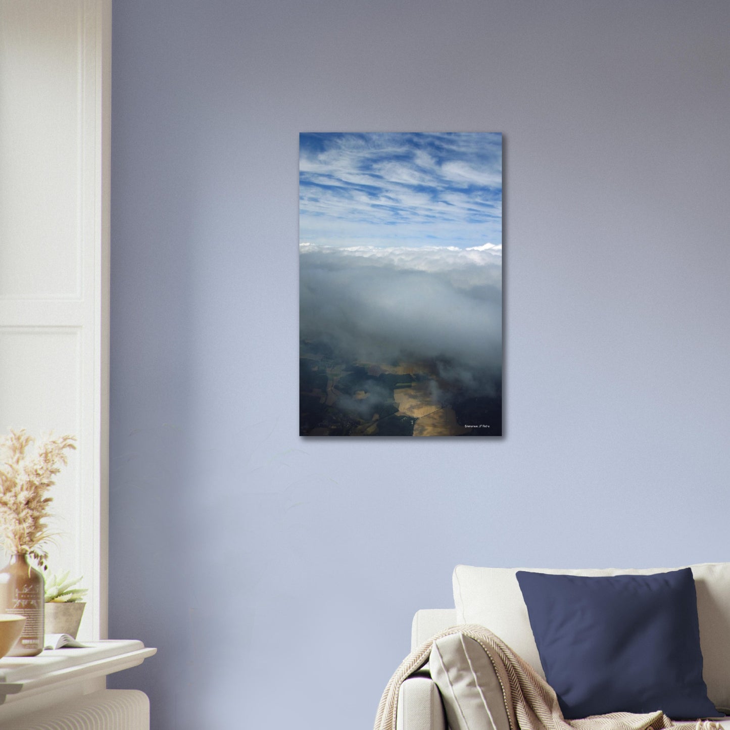 Nuages sur l’Espagne - papier poster Premium Semi-Glossy