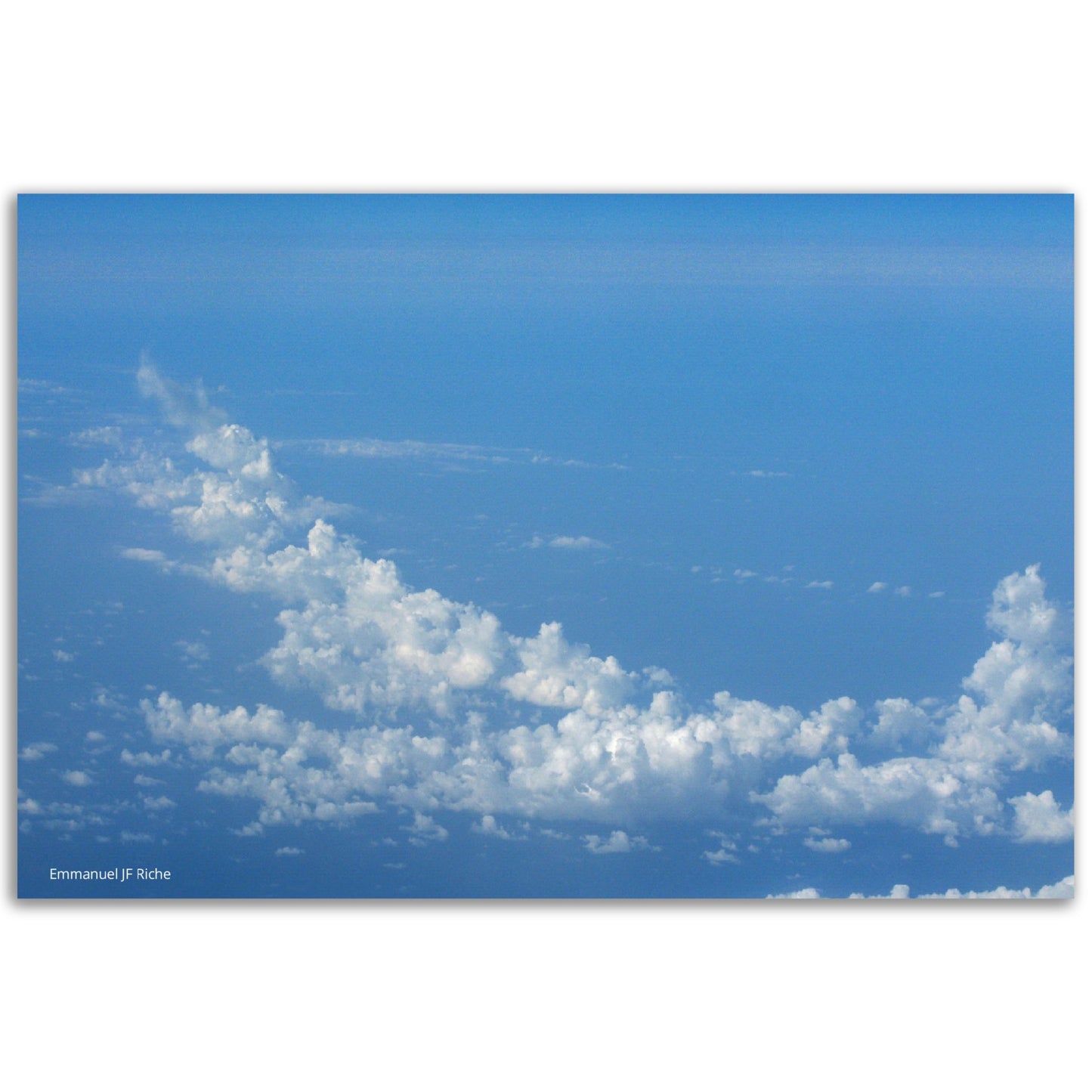 Nuages -  Impression sur aluminium