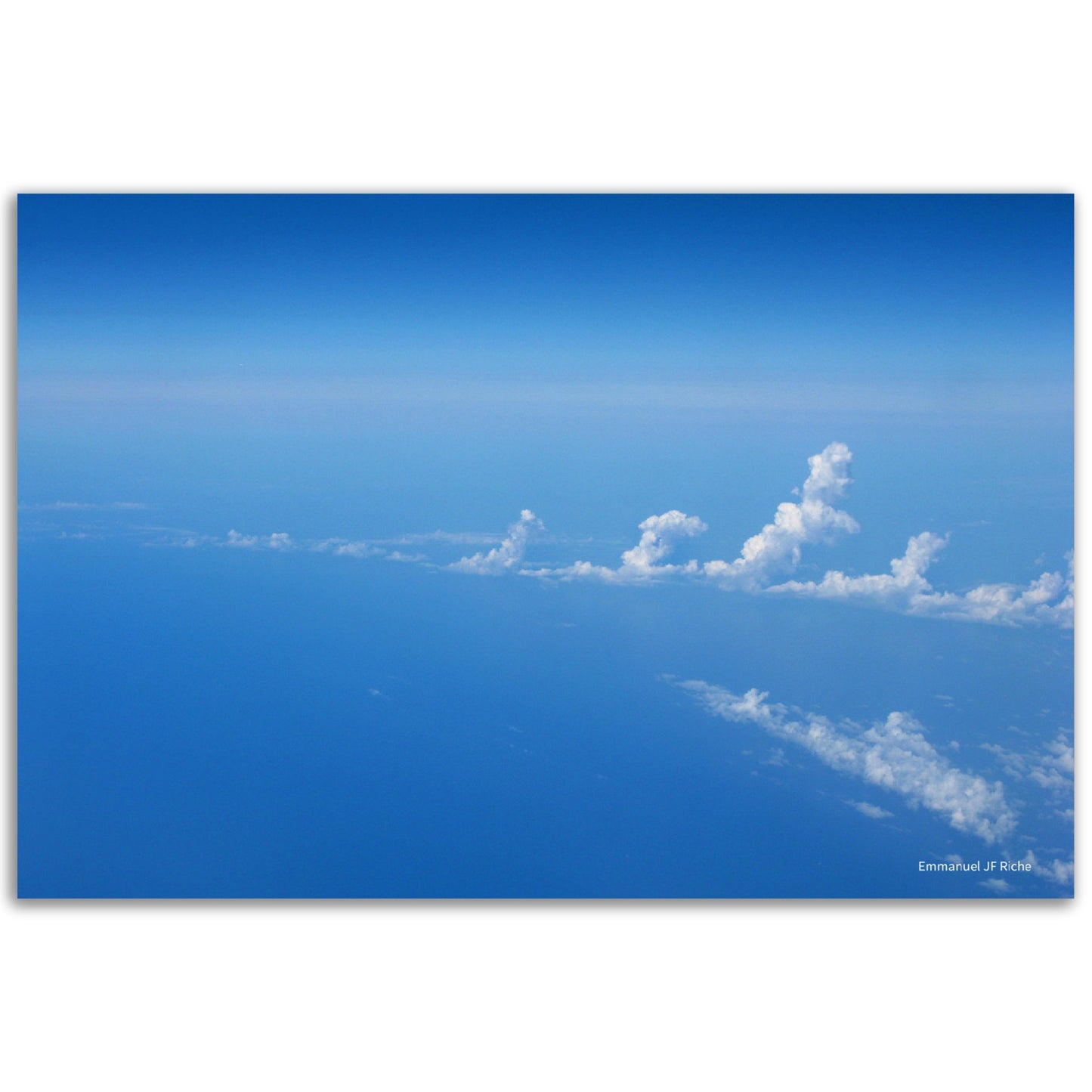 Nuages - Papier poster Premium Semi-Glossy