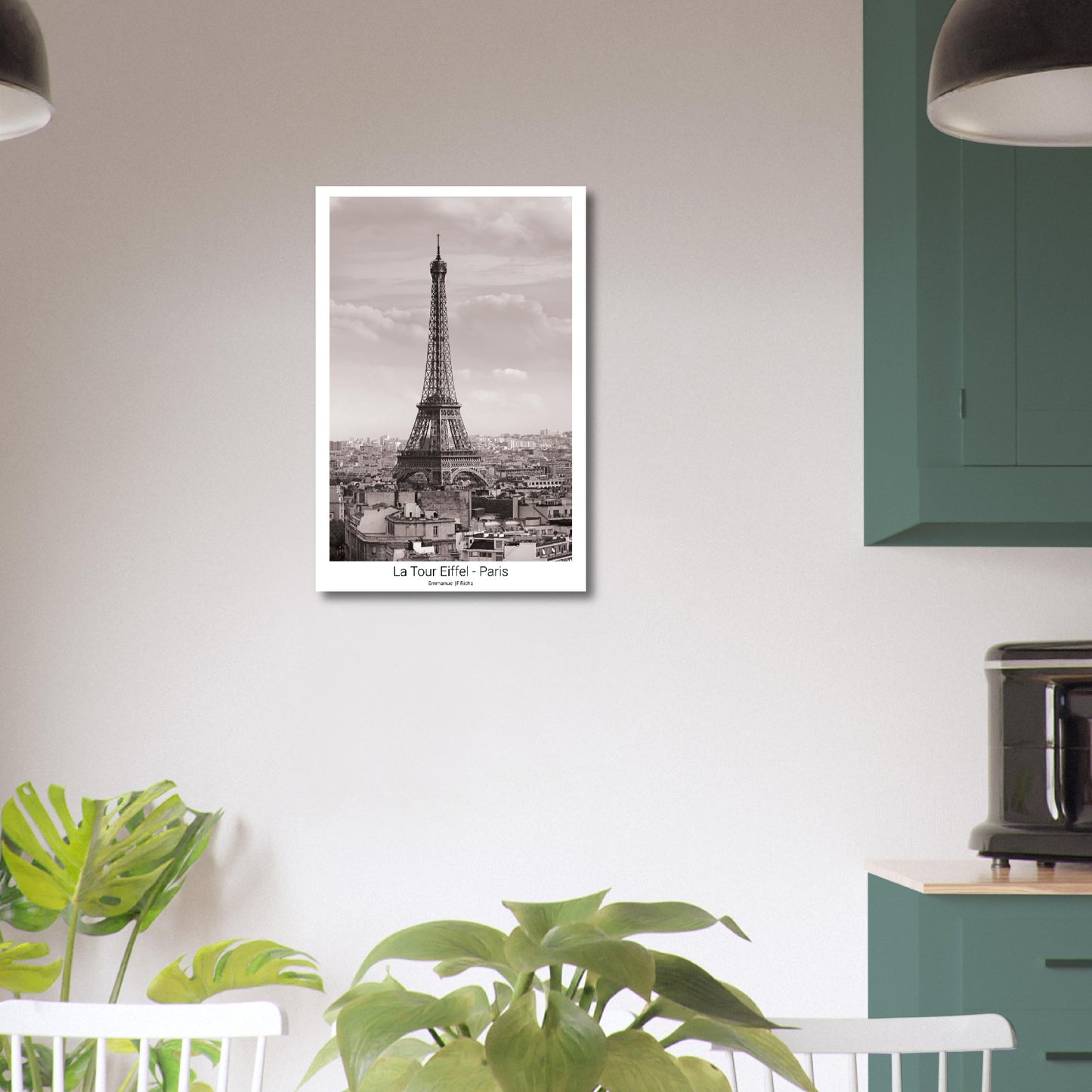 Tour Eiffel - Paris - Impression sur aluminium