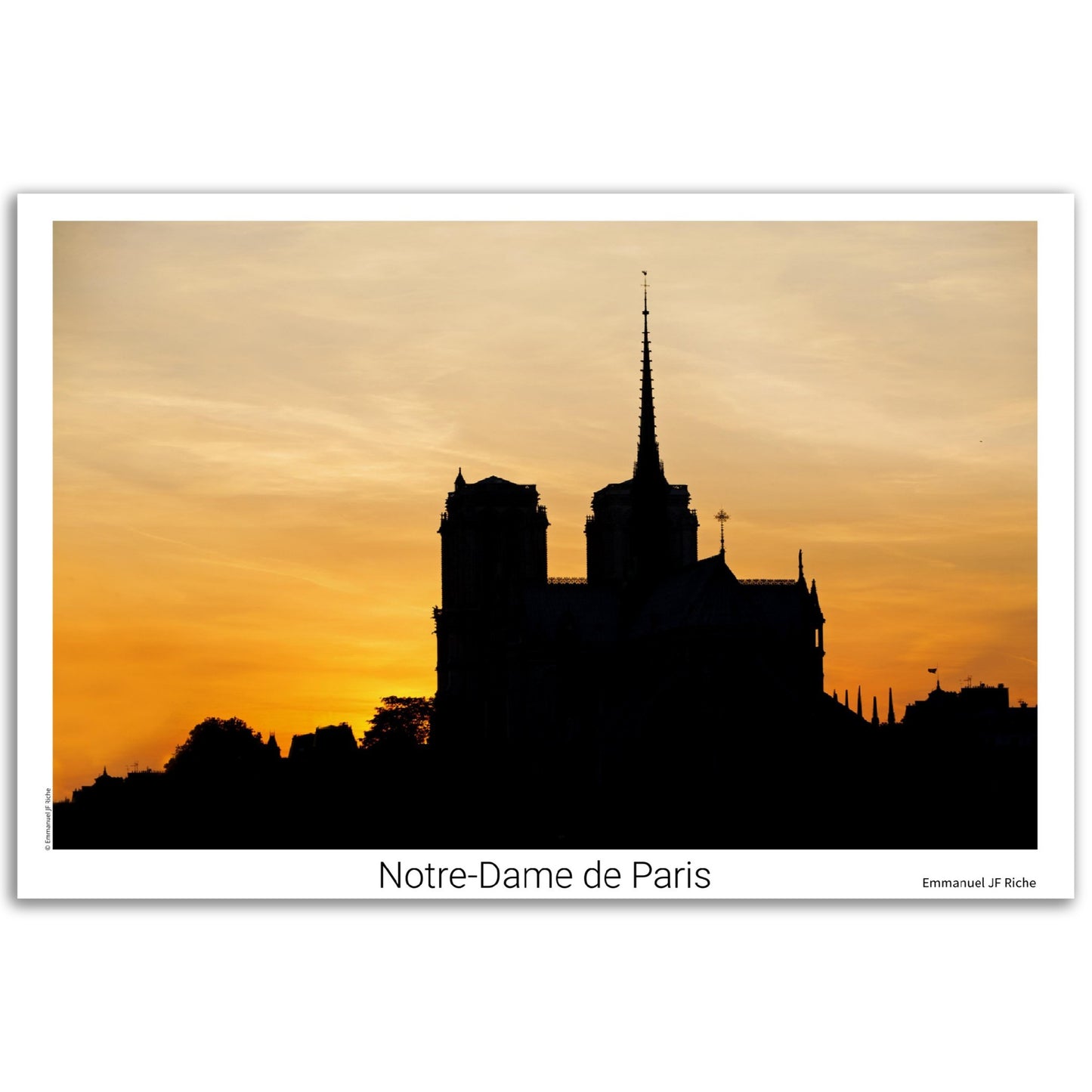 Notre-Dame de Paris - Papier poster Premium Semi-Glossy